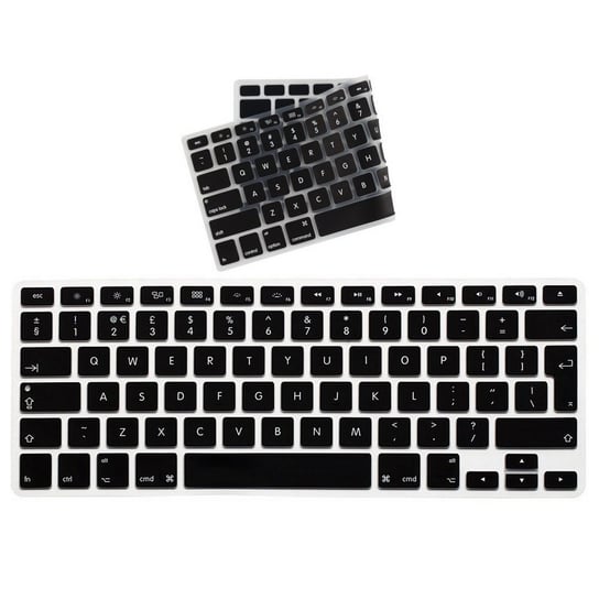 Keyguard Osłona Na Klawiaturę Macbook Air/Pro 13/15 (Eu) (Black) D-pro