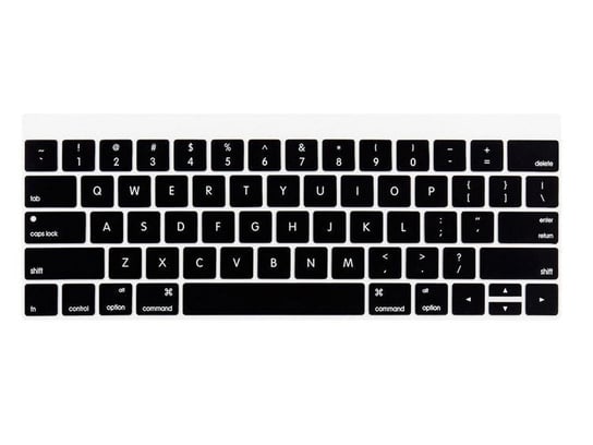 KeyGuard Osłona Na Klawiaturę MacBook Pro 13/15 (A1706/A1989/A2159/A1707/A1990) TouchBar (Layout USA) (Black) D-pro