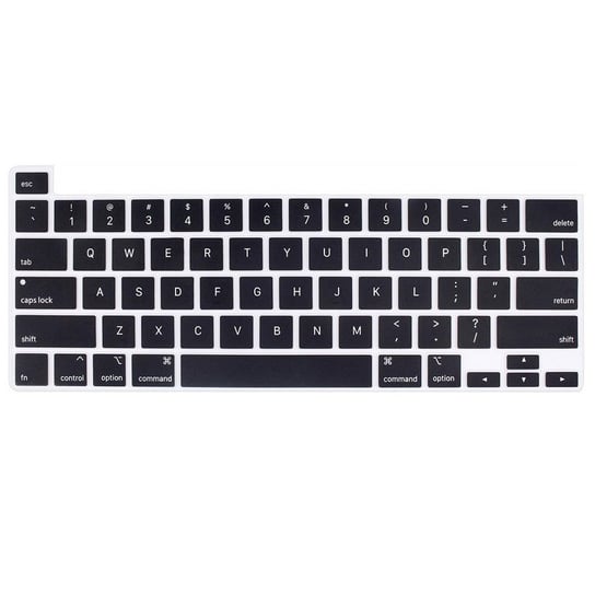KeyGuard Osłona Na Klawiaturę MacBook Pro 16/ Pro 13 A2251/A2289/A2338 2020 (USA) (Black) D-pro