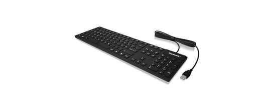 Keysonic Waterproof silicone coated keyboard KSK-8030IN Standard keyboard, UK, Wired, Black RaidSonic