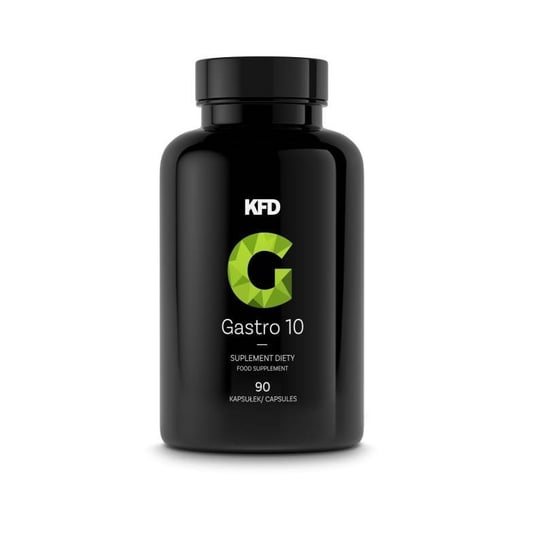 KFD Gastro 10 - Suplement diety, 90 kaps. ENZYMY TRAWIENNE zdrowy układ pokarmowy KFD