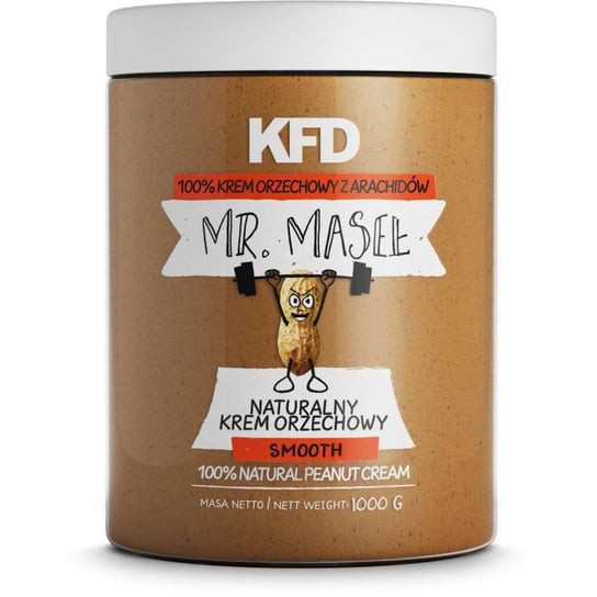 KFD Masło Orzechowe z Arachidów (Smooth) -1000 g KFD