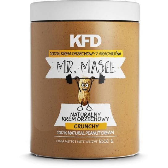 KFD Masło z arachidów CRUNCHY - 1000 g KFD
