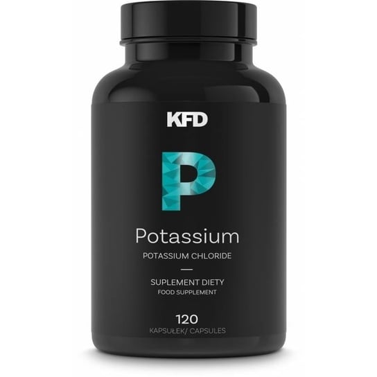 KFD Potassium - Suplement diety, 120 tabletek potas zdrowy układ nerwowy KFD