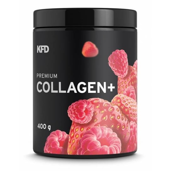 KFD Premium Collagen Plus - 400 g truskawkowo - malinowy zdrowe kości KFD