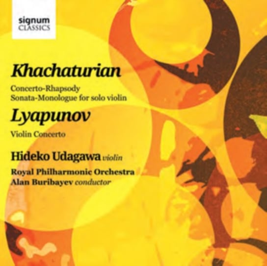 Khachaturian: Concerto-Rapsody, Sonata / Lyapunov: Violin Concerto Udagawa Hideko