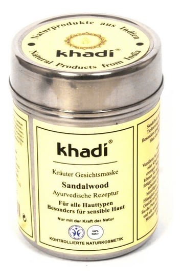 Khadi, maseczka sandałowa oczyszczająca, 50 g Khadi