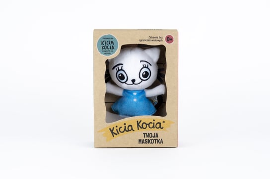 Kicia Kocia, maskotka pluszowa w pudełku, 17 cm Kicia Kocia