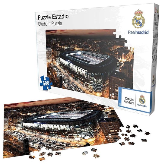 Kick Off Games, puzzle Stadion Santiago Bernabeu Real Madrid, 500 el. Kick Off Games