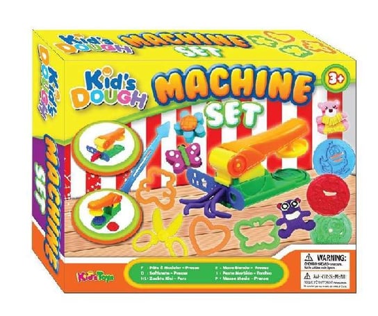 Kid's Dough, Masa plastyczna Maszyny, zestaw Kid's Dough