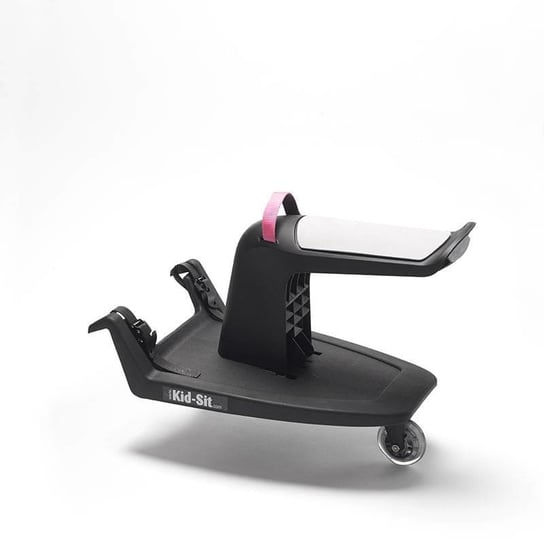 KID-SIT, Dostawka do wózka Solid, Black/Pink KID-SIT