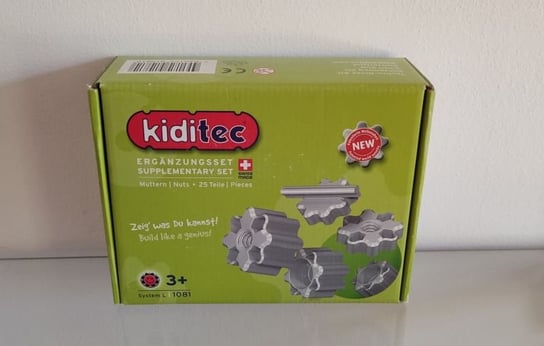 Kiditec - Zestaw Nakrętek - 25 Elementów Kiditec