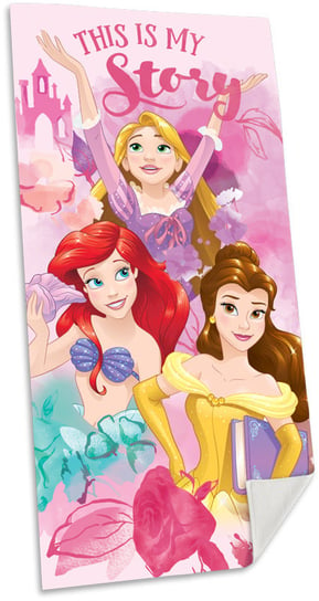 Kids Euroswan, Disney Princess, Ręcznik plażowy, 140x70 cm Kids Euroswan