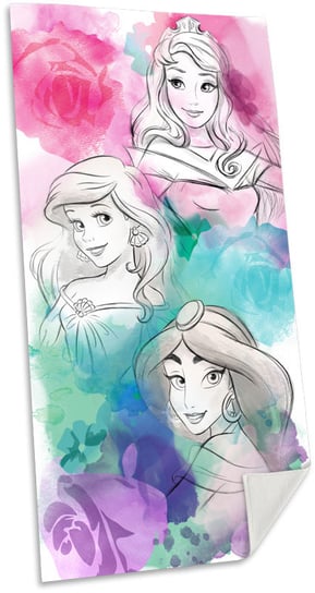 Kids Euroswan, Disney Princess, Ręcznik plażowy, 75x150 cm Kids Euroswan