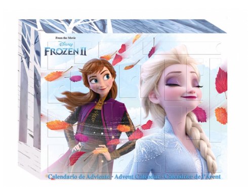 Kids Euroswan, Frozen 2, zestaw akcesoriów do włosów - kalendarz adwentowy, 24 elementy Kids Euroswan