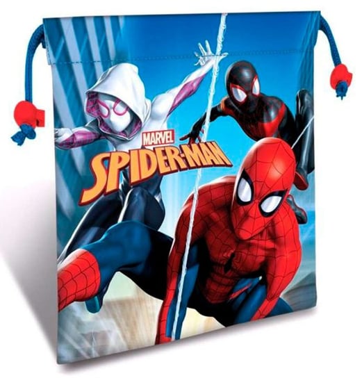 Kids Euroswan, Spiderman, Worek na żywność, 22 cm Spider-Man