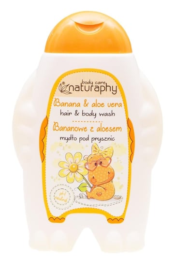 KIDS mydło pod prysznic bananowe z aloesem 300 ml Blux Cosmetics