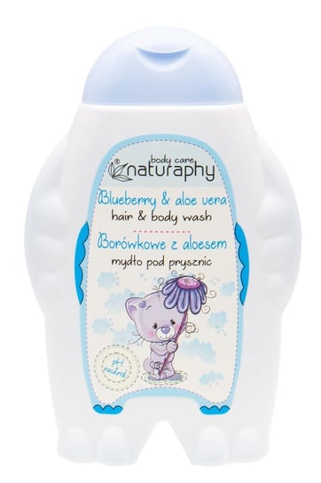 KIDS mydło pod prysznic borówkowe z aloesem 300 ml Blux Cosmetics