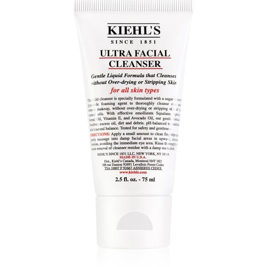 Kiehl's Ultra Facial Cleanser delikatny żel oczyszczający do wszystkich rodzajów skóry 75 ml Kiehl's