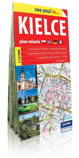 Kielce. Plan miasta 1:15 000 Expressmap Polska Sp. z o.o.