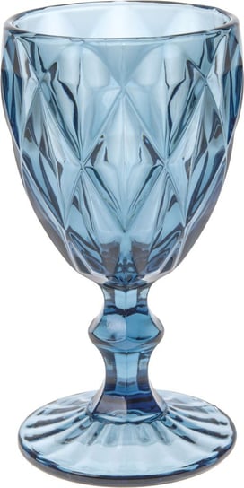 Kieliszek diament do wina i wody, niebieski, 15,5x8 cm, 320 cm STRADO