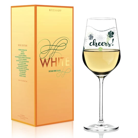 Kieliszek do białego wina RITZENHOFF White, Lenka Kuhnertova, 350 ml Ritzenhoff