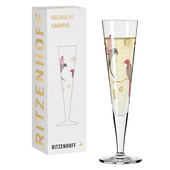 Kieliszek do szampana Ritzenhoff Golden Night, Christine Kordes #2 Ritzenhoff