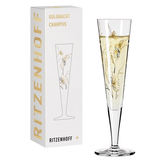 Kieliszek do szampana Ritzenhoff Golden Night, Marvin Benzoni #1 Ritzenhoff