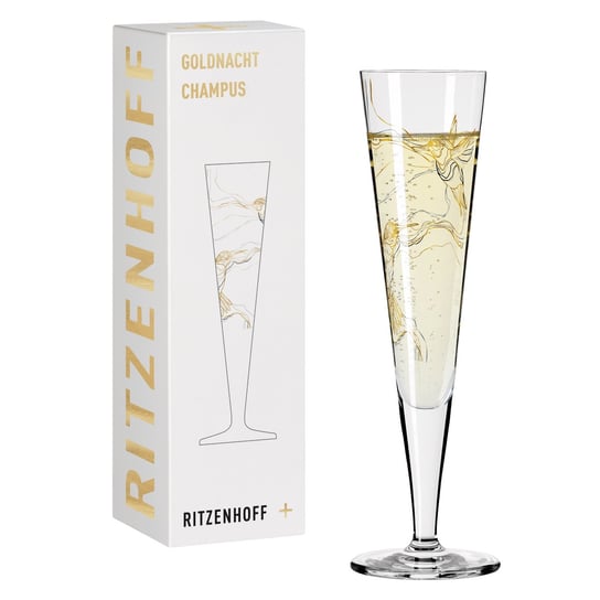 Kieliszek do szampana Ritzenhoff Golden Night, Marvin Benzoni #2 Ritzenhoff