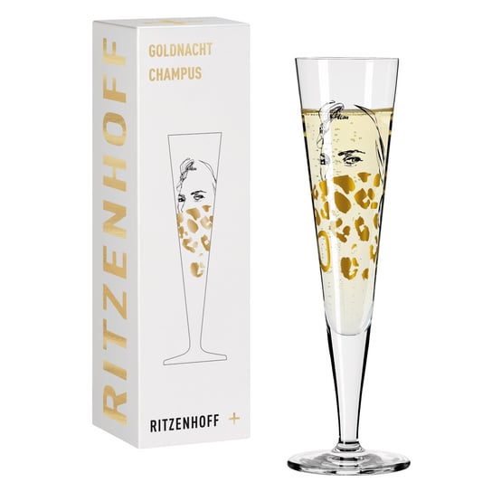 Kieliszek do szampana Ritzenhoff Golden Night, Peter Pichler #1 Ritzenhoff