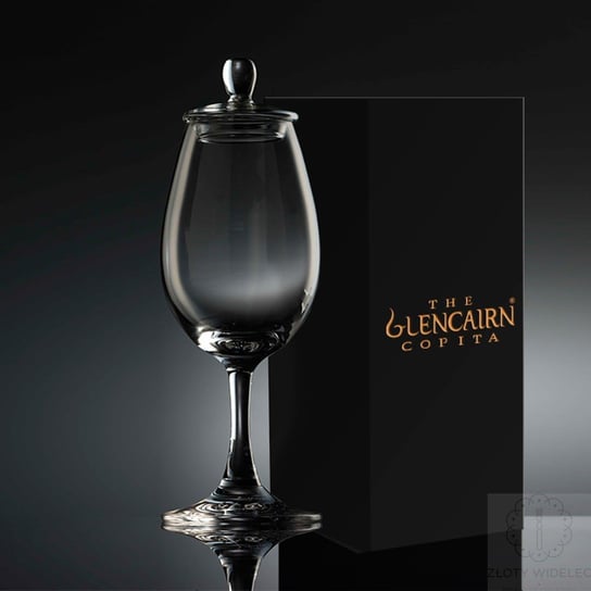 Kieliszek do whisky Glencairn Copita z pokrywką w prezentowym opakowaniu Glencairn