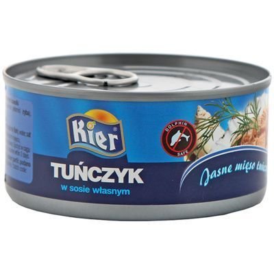 Kier, Tuńczyk w sosie własnym, 170 g Kier