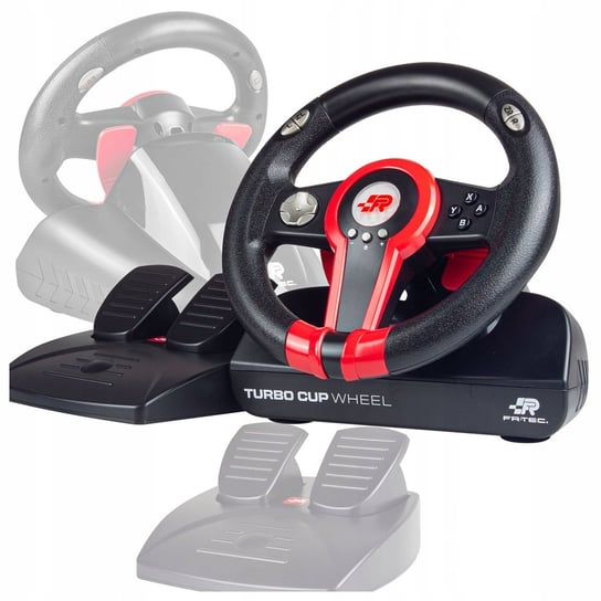 Kierownica Pc Nintendo Turbo Cup Pedały BLADE