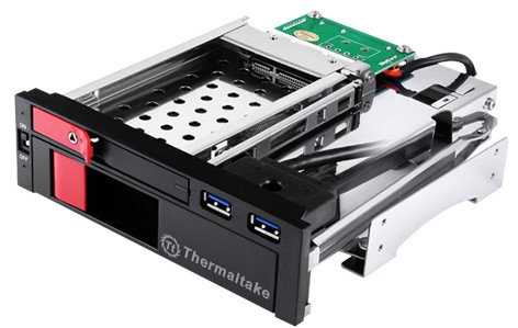 Kieszeń na 2xHDD 2.5"/3.5" THERMALTAKE Duo HDD Dock ST0026Z Thermaltake