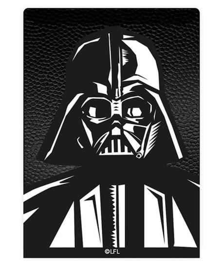 Kieszonka na kartę  Darth Vader 001 Star Wars Czarny Star Wars gwiezdne wojny