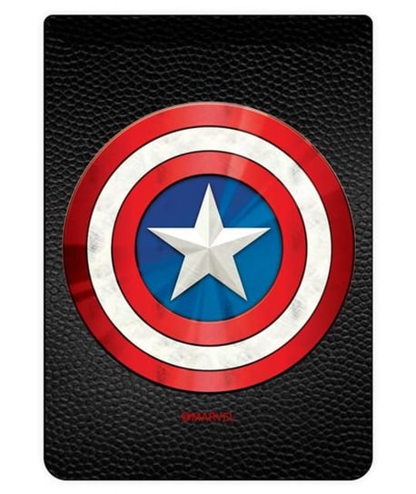 Kieszonka na kartę  Kapitan Ameryka 001 Marvel Czarny Marvel