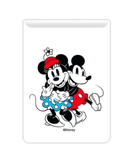 Kieszonka na kartę  Mickey i Minnie 001 Disney Biały Disney