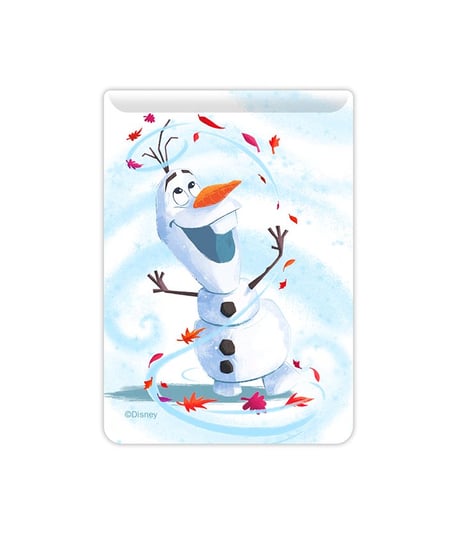 Kieszonka na kartę  Olaf 001 Disney Biały Frozen - Kraina Lodu