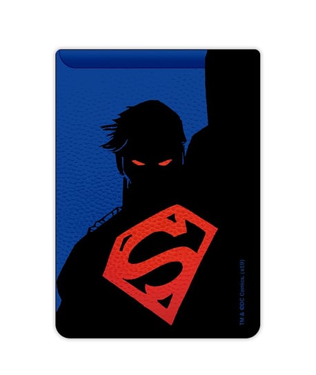 Kieszonka na kartę  Superman 003 DC Niebieski SUPERMAN
