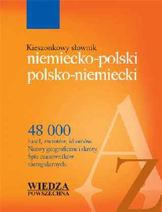 Kieszonkowy słownik niemiecko-polski, polsko-niemiecki Czochralski Jan, Schmitzek Stanisław, Patyńska Ewa T.