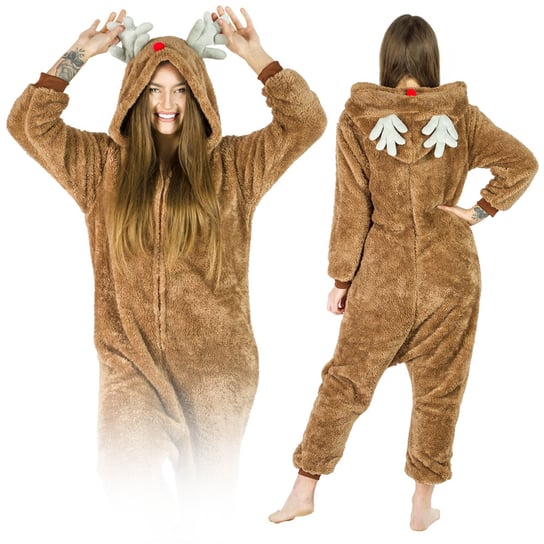 Kigurumi Onesie Dres Piżama Kombinezon Renifer Xl Onesies