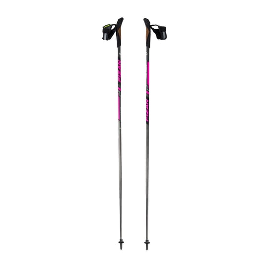 Kije nordic walking Fizan Runner czarno-różowe S22 CA06 115 cm Fizan