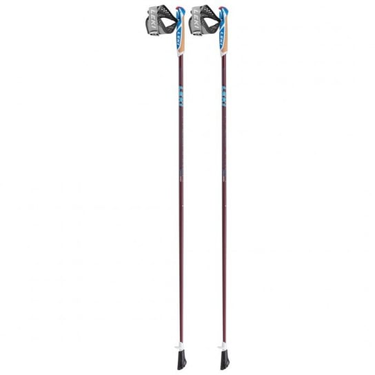 Kije Trekkingowe Nordic Walking Leki Peacemaker Lite (bordo) 115 cm Inna marka