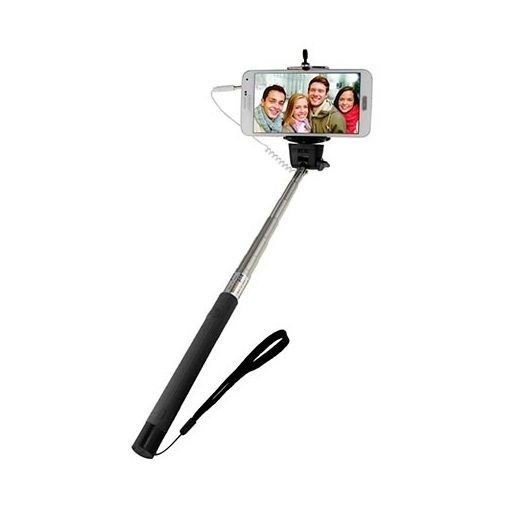 Kijek do Selfie monopod, wysięgnik z kabelkiem, czarny EtuiStudio