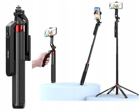 Kijek Selfie Stick Statyw Na Telefon Smartfon 180cm Pilot Bluetooth Ulanzi / Ma09 Ulanzi