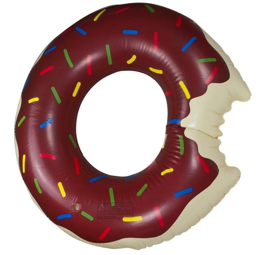 KIK, koło dmuchane Donut 120cm, brązowe ikonka