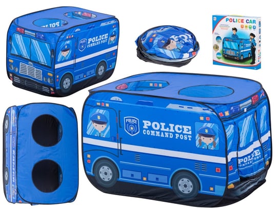 KIK, namiot policja samochód policyjny radiowóz Kontext