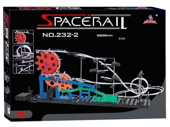 Kik, SpaceRail, tor dla kulek - Level 2 (5,6 metra) Kulkowy Rollercoaster KIK