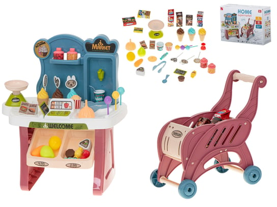 KIK, zabawka edukacyjna Supermarket z akcesoriami ikonka
