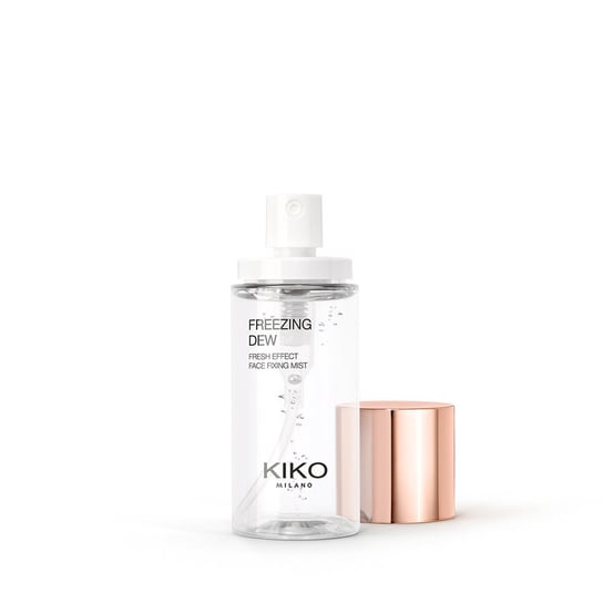 KIKO Milano, Freezing Dew Fresh Effect Face Mist, Spray utrwalający i odświeżający z nutami różanymi, 50ml KIKO Milano